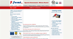 Desktop Screenshot of fermit.ro